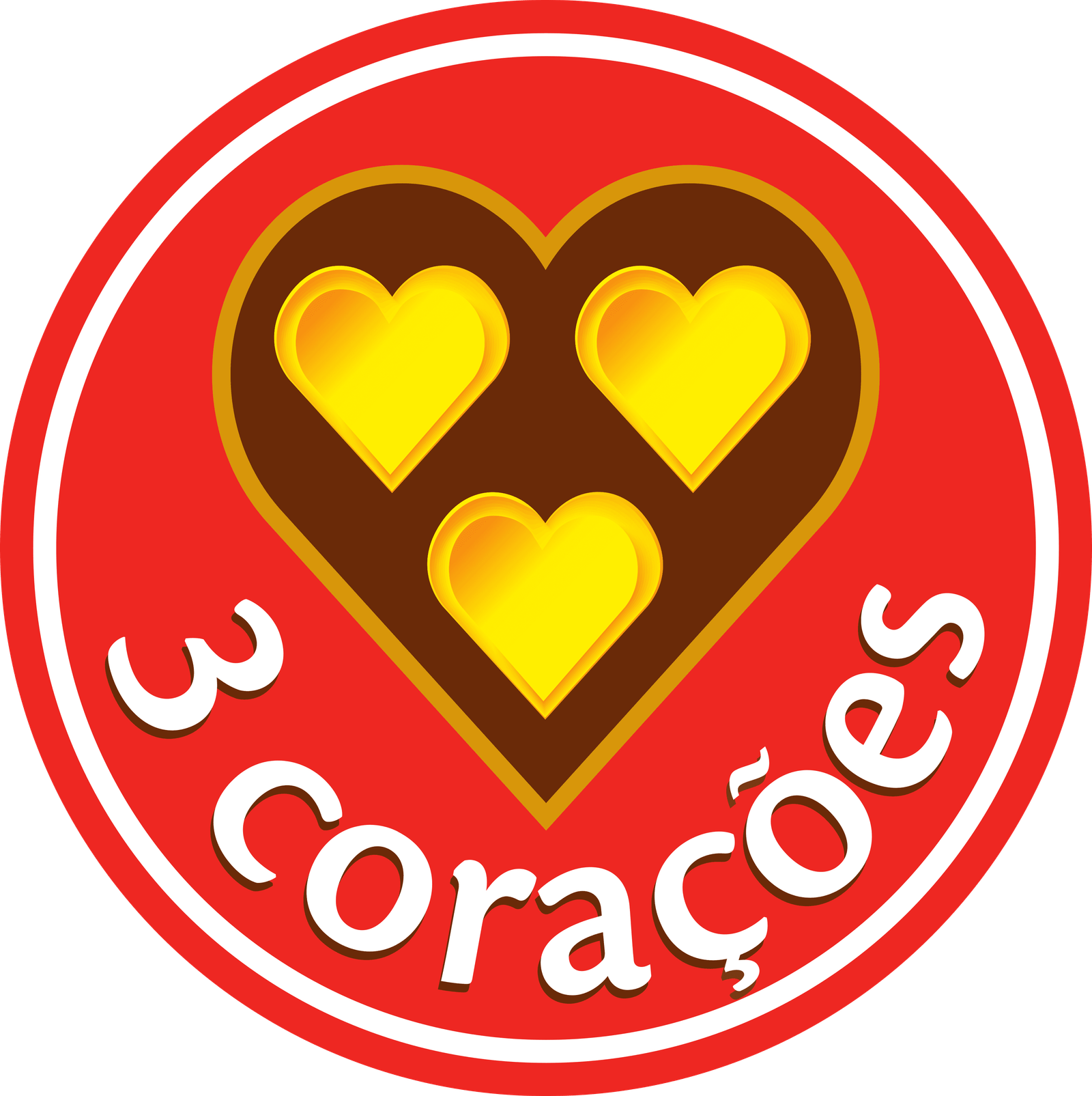 3 coracoes cafe logo