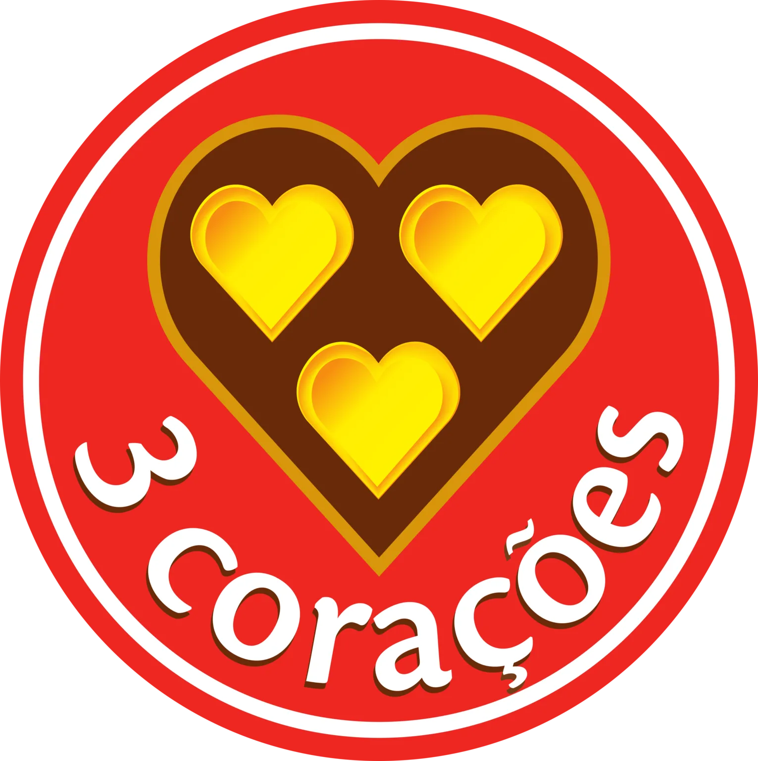 3 coracoes cafe logo
